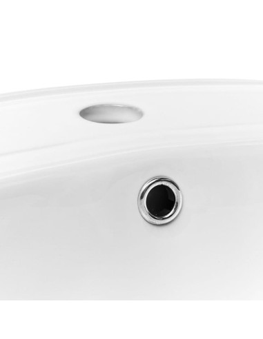 VASQUE A ENCASTRER EN CERAMIQUE DIM 55*47,5 SOKU AQUORE