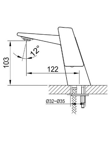 MITIGEUR LAVABO ATRIO GME