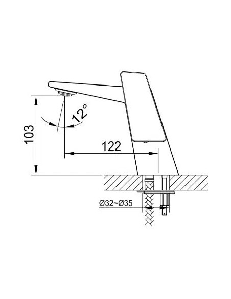 MITIGEUR LAVABO ATRIO GME