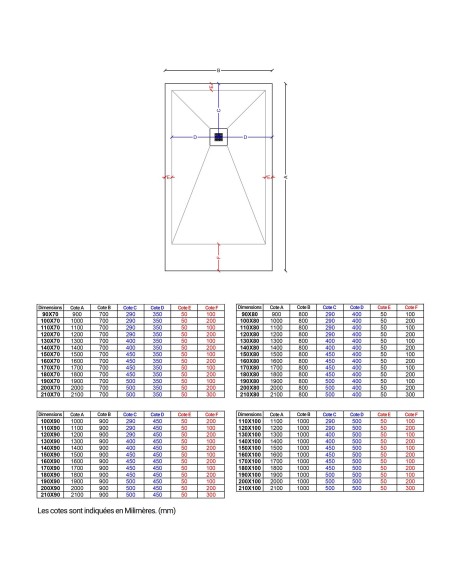 RECEVEUR DE DOUCHE STONE PLUS DUPLACH