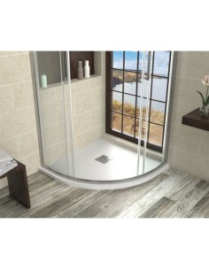 RECEVEUR DE DOUCHE SEMICIRCULAIRE DIM 80*80 ARDESIA GME 2