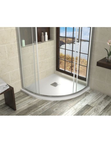 RECEVEUR DE DOUCHE SEMICIRCULAIRE DIM 80*80 ARDESIA GME