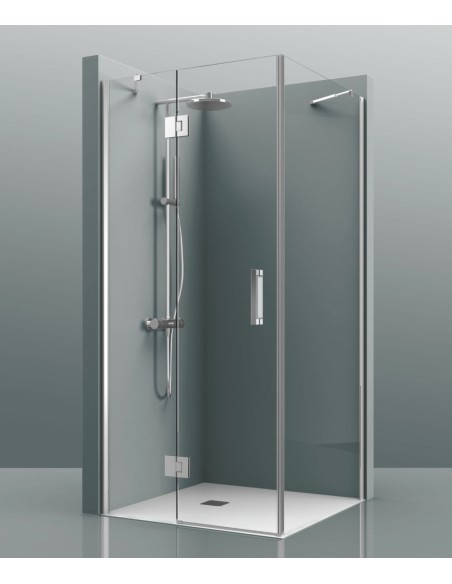 PAROI DE DOUCHE FRONTAL +LATERALE FIXE TEDY 400B CASTEL