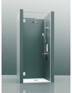 PAROI DE DOUCHE FRONTAL AVEC PORTE PIVOTANTE TEDY P00B CASTEL