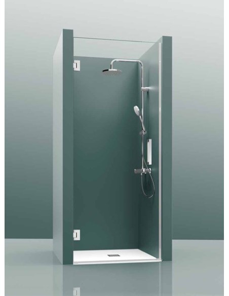 PAROI DE DOUCHE FRONTAL AVEC PORTE PIVOTANTE TEDY P00B CASTEL
