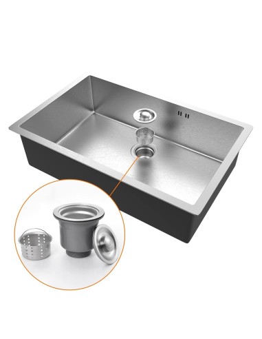 EVIER INOX 1 BAC DIM 70*44 KREG