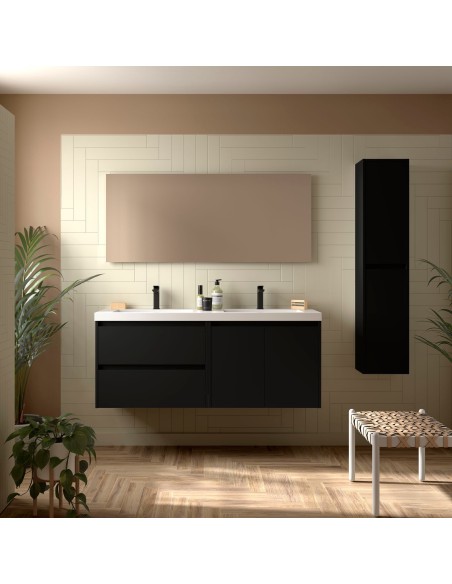 MEUBLE VASQUE 2 TIROIRS + 2 PORTES DIM 140CM  NOJA SALGAR