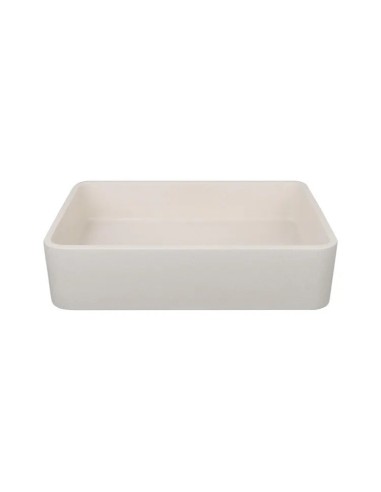 VASQUE A POSER BETON RECTANGULAIRE SAND OPEN BATH