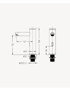 MITIGEUR LAVABO AUTOMATIQUE EAU FROIDE CORBEAU KROOS 2