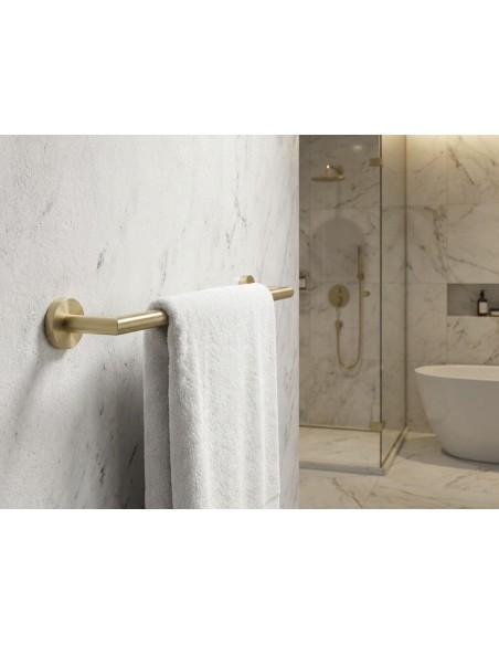 BARRE PORTE SERVIETTE DIM 35CM ROUND GME