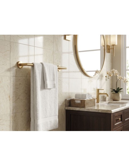 BARRE PORTE SERVIETTE DIM 35CM ROUND GME