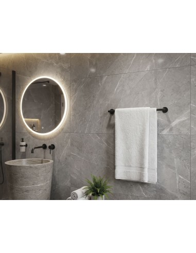 BARRE PORTE SERVIETTE DIM 45CM ROUND GME