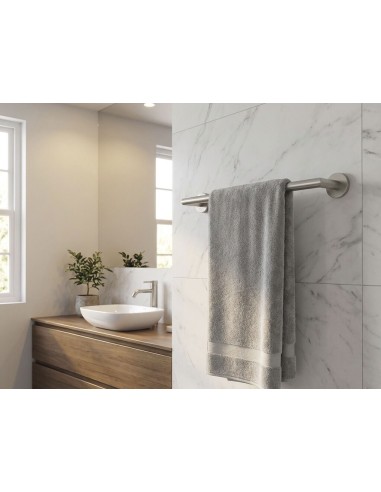 BARRE PORTE SERVIETTE DIM 45CM ROUND GME