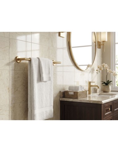 BARRE PORTE SERVIETTE DIM 45CM ROUND GME