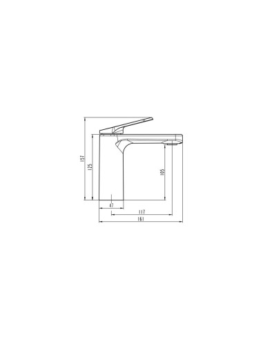 MITIGEUR LAVABO LAZIO GME