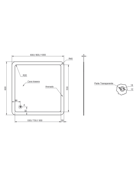 Miroir PARIS Rétroéclairé - VISOBATH