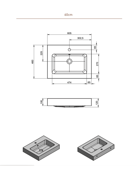 Lavabo Solid - VISOBATH