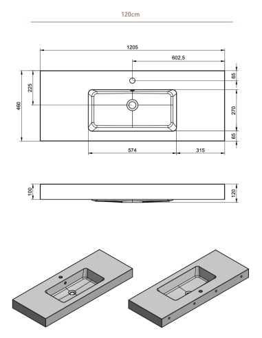 Lavabo Solid - VISOBATH