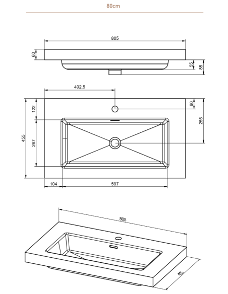 Lavabo Nantes - VISOBATH