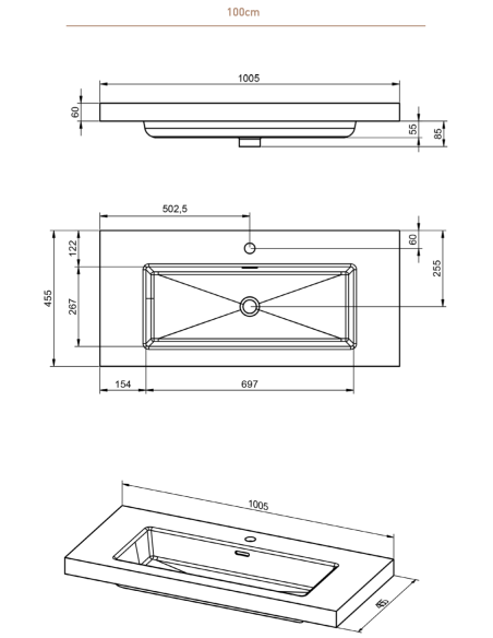 Lavabo Nantes - VISOBATH