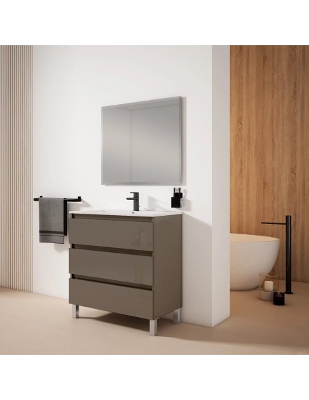 Meuble de Salle de Bain BOX Profondeur 38,5cm - Collection BOX -VISOBATH