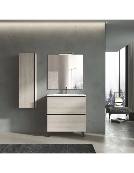 Meuble de Salle de Bain GRANADA avec pieds et 2 tiroirs - Collection GRANADA - VISOBATH