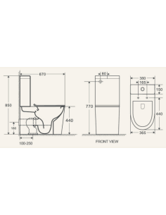 Toilette - PISA Collection - FranceBath 2