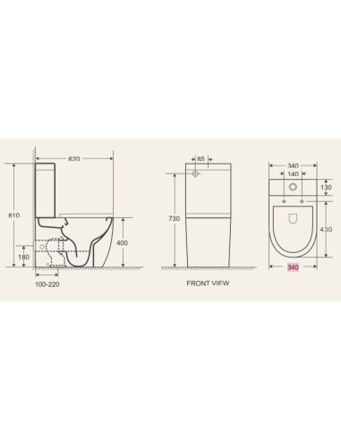 Toilette - Genova Collection - FranceBath