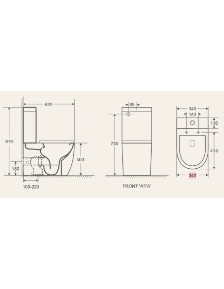 Toilette - Genova Collection - FranceBath