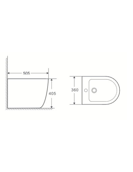 Bidet - Genova Collection - FranceBath