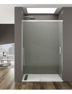 PAROI DE DOUCHE  BASIC 1 FIXE +1 COULISSANT  - GME