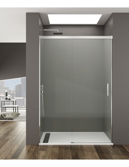 PAROI DE DOUCHE  BASIC 1 FIXE +1 COULISSANT  - GME