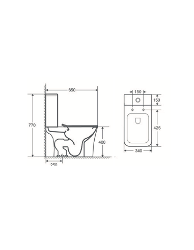 Toilette - Palermo Collection - FranceBath