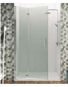 PAROI DE DOUCHE GLASS GLASS REPLIABLE  COMBI  1- GME