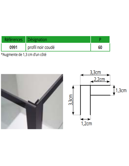 PAROI DE DOUCHE D'ANGLE SCREEN BLACK CHESS ANGULAR   GME