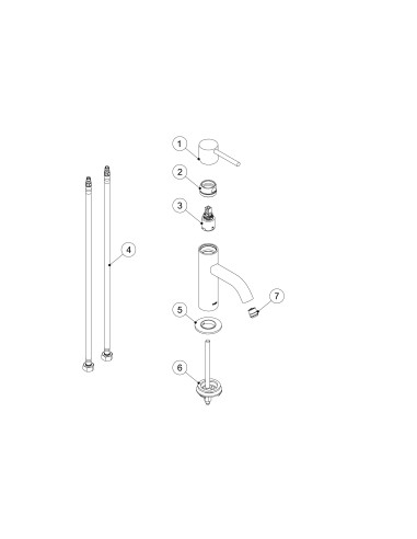 Mitigeur Classique STUDY - Collection STUDY - TRES