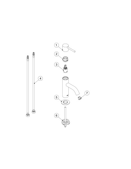 Mitigeur Classique STUDY - Collection STUDY - TRES