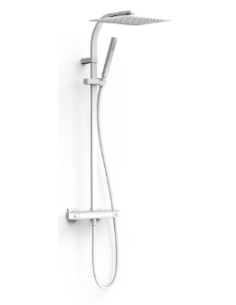 Colonne de douche OVERWALL Carré - Collection OVERWATCH - TRES