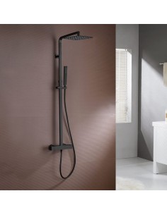 Colonne de douche QUADRA ÉLITE NOIR - GME
