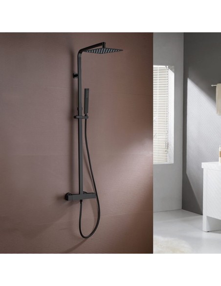 Colonne de douche QUADRA ÉLITE NOIR - GME
