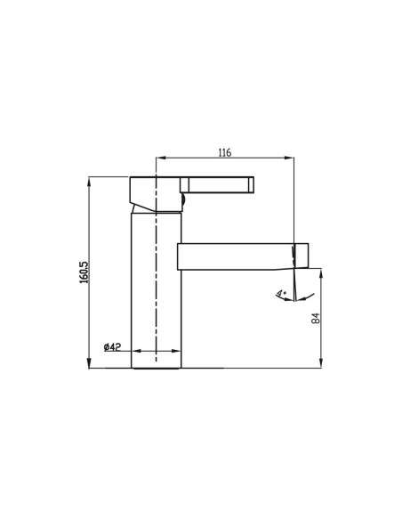 MiTIGEUR LAVABO  FUSSION - GME