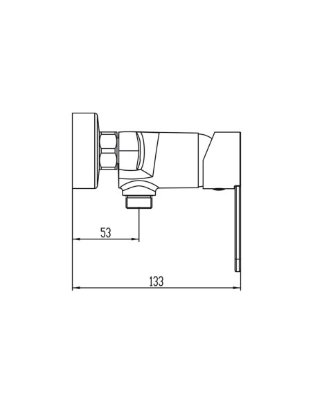 Mitigeur douche SION - GME