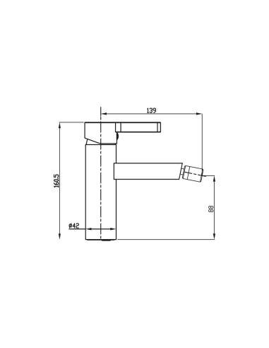 Mitigeur bidet FUSSION - GME