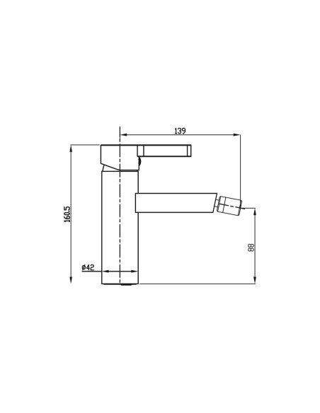 Mitigeur bidet FUSSION - GME