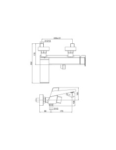Mitigeur bain/douche ATRIO - GME 2