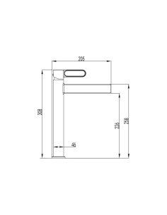 MITIGEUR LAVABO HAUT  DIOR - GME 2