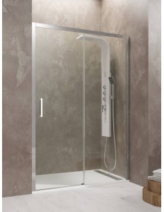 PAROI DE DOUCHE AKTUAL 1 FIXE + 1 COULISSANT GME