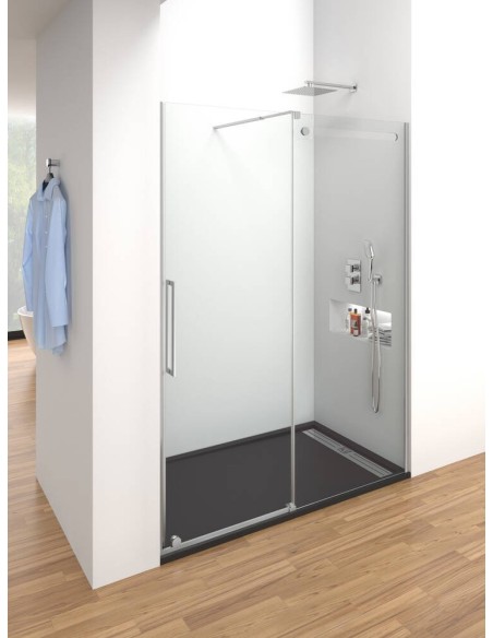 PAROI DE DOUCHE VETRUM  1 FIXE +1 COULISSANT  GME