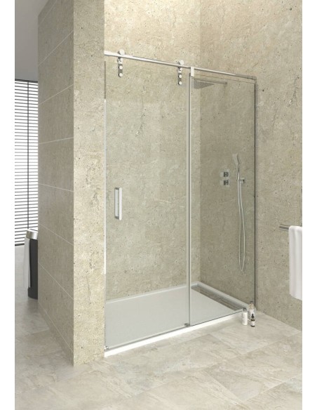 PAROI DE DOUCHE  MOVING 1FIXE + 1COULISSANT GME