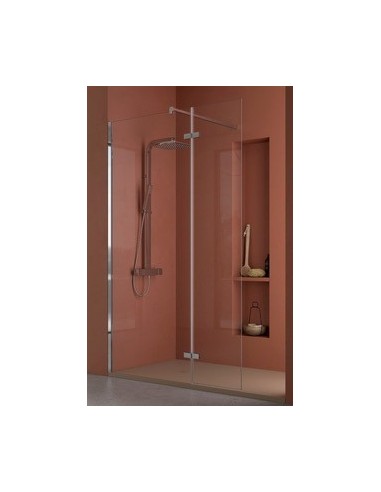 Douche panneau fixe et pivot - Série Abat - QUADRA